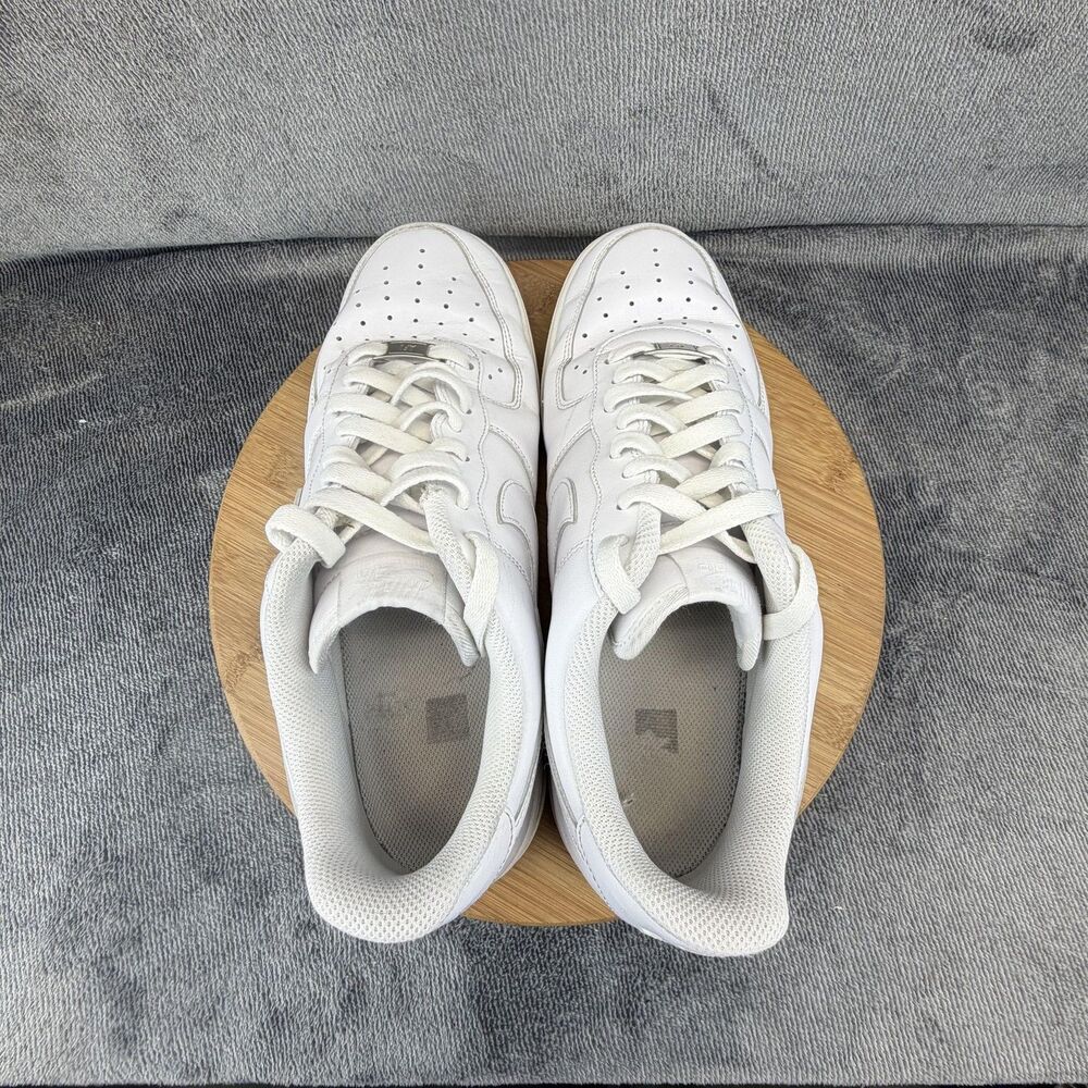 Nike Air Force 1 Low Shoes Mens Size 12 White Leather Low Top CW2288-111 - Picture 5 of 10